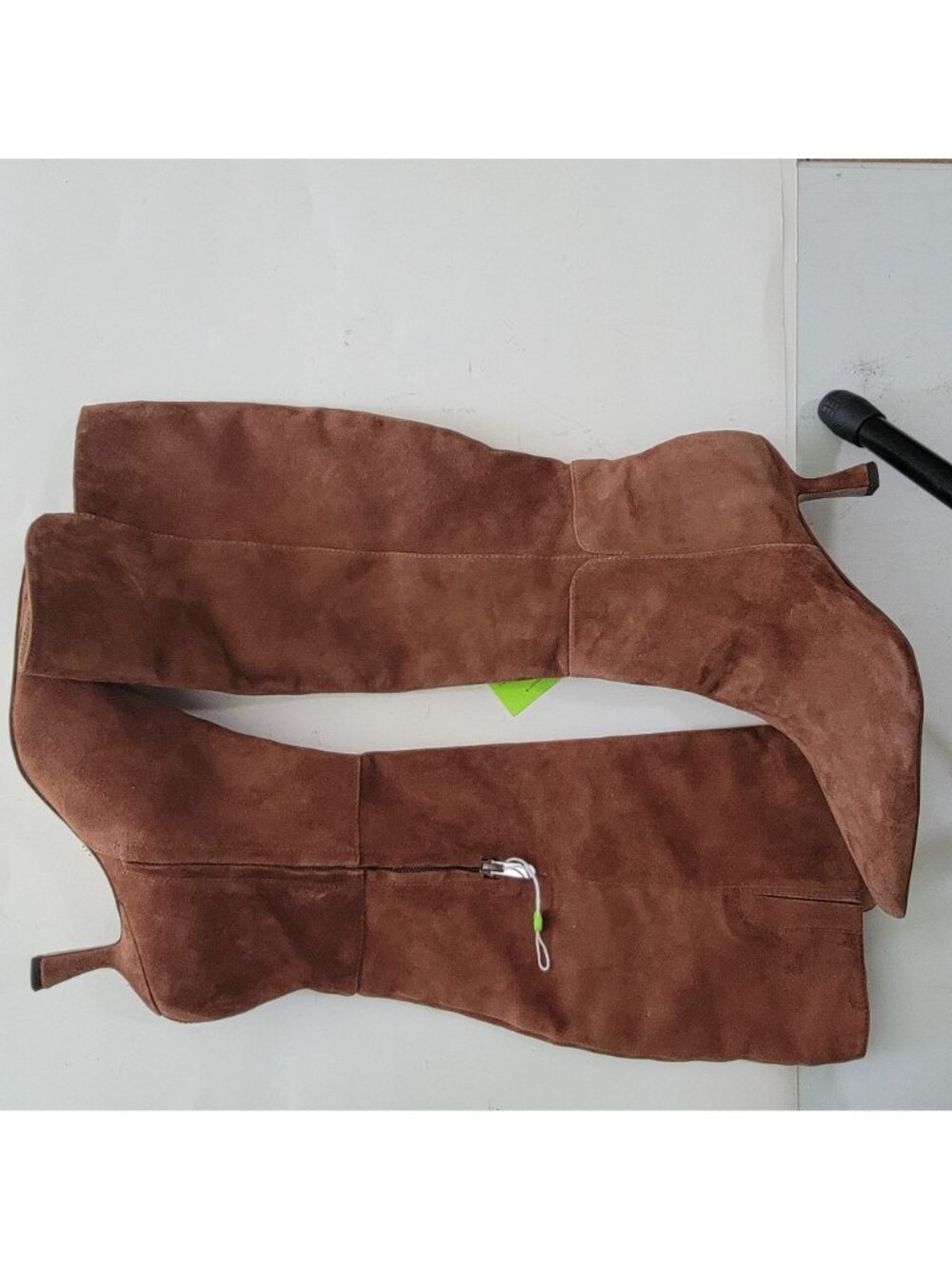 NEW Sam Edelman Taylin Knee High Boots Kitten Heel Minimalist Suede Womens 9 - Picture 2 of 10